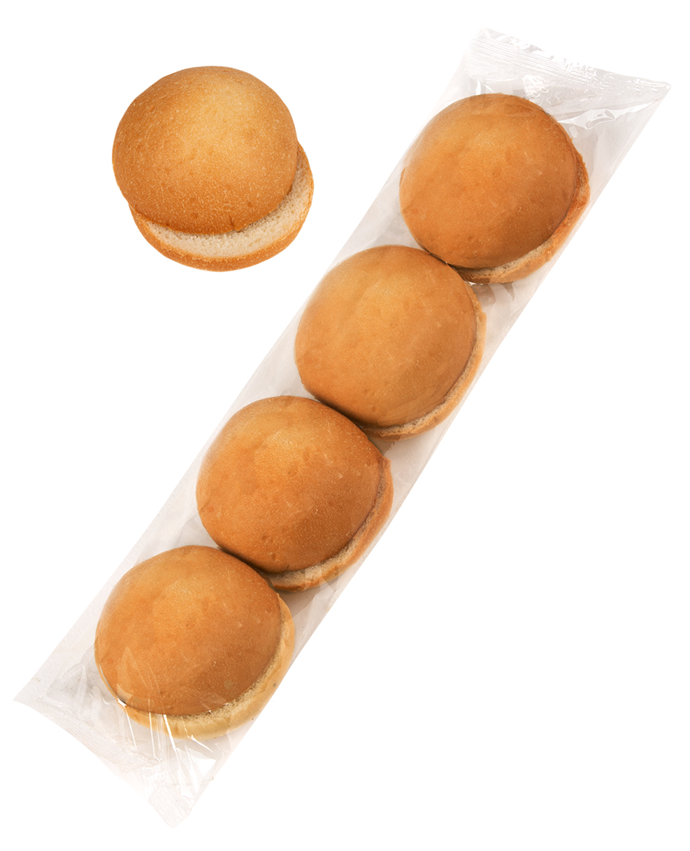 205155 Potato bun Vegan slider 4 pack